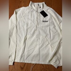 Rawgear White Pullover Jacket size large new with tags